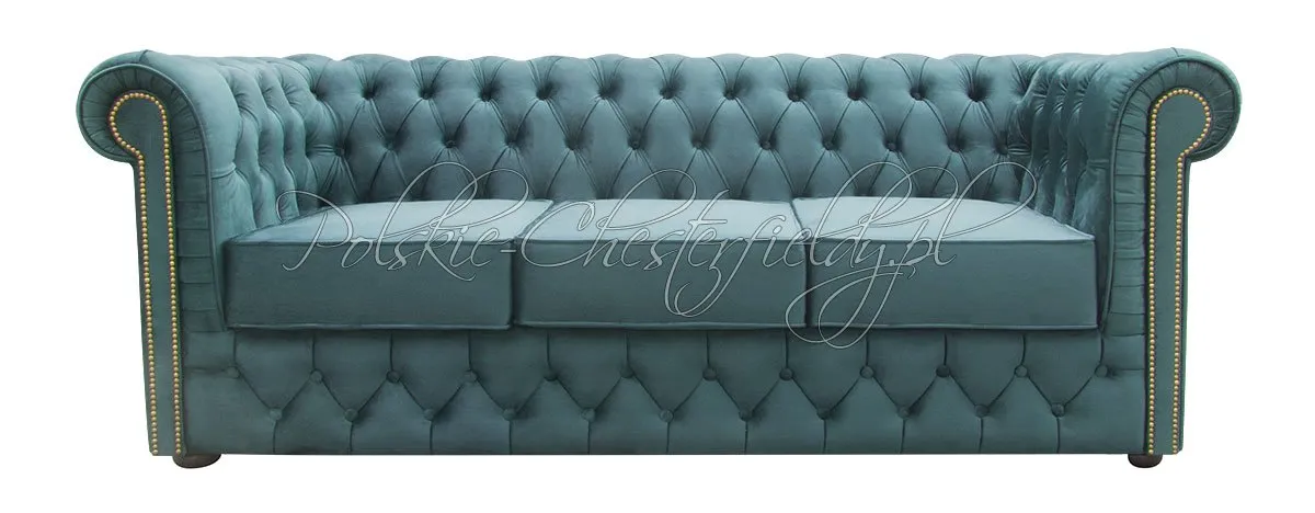 Sofa chesterfield normal z funkcją spania codziennego